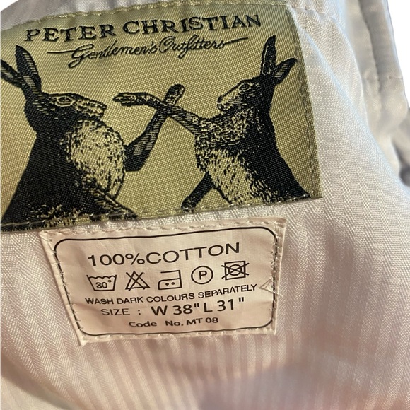 Peter Christian thick brown men’s corduroy’s size 38/31 100% cotton - Picture 2 of 9